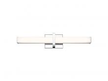  5623-B24 CH-OP - Elon 1-Light Vanity Light in Chrome with Opal Glass